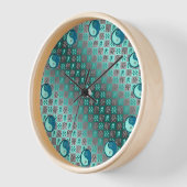 Horloge Verseau & Lapin d'eau (Angle)