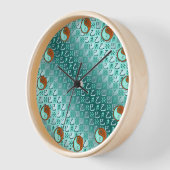 Horloge Verseau & Serpent de Bois (Angle)