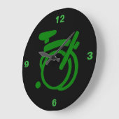Horloge verte Brompton Racing (Angle)