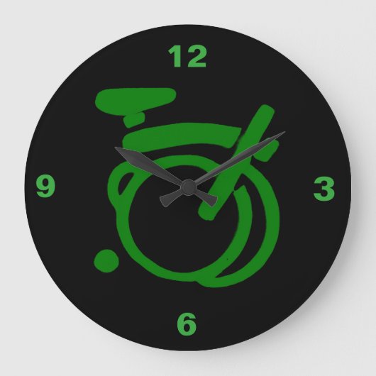 Horloge verte Brompton Racing (Recto)