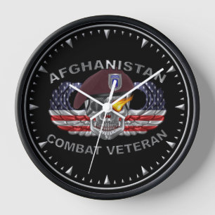 Horloge Vétéran de la 173e brigade aéroportée en Afghanist