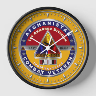 Horloge Vétéran de la 1re division blindée en Afghanistan