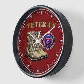 Horloge Vétéran de la 82e division aéroportée (Angle)