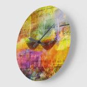 Horloge vibrante de l'Art numérique du vin (Angle)