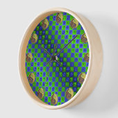 Horloge Vierge & Bœuf de Métal (Angle)