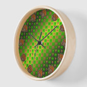 Horloge Vierge & Cheval de Bois (Angle)