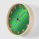 Horloge Vierge & Chien de Feu (Angle)