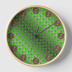 Horloge Vierge & Lapin de Terre