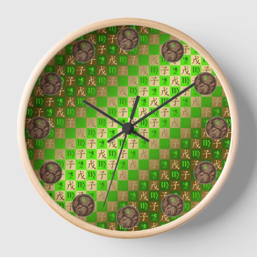 Horloge Vierge & Rat de Terre (Recto)