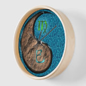Horloge Vierge & Serpent d'eau (Angle)