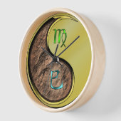 Horloge Vierge & Serpent Métal (Angle)