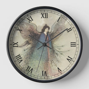 Horloge Vieux conte de fées japonais, la demoiselle de la 