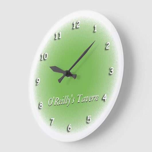 Horloge - Vignette verte (Angle)