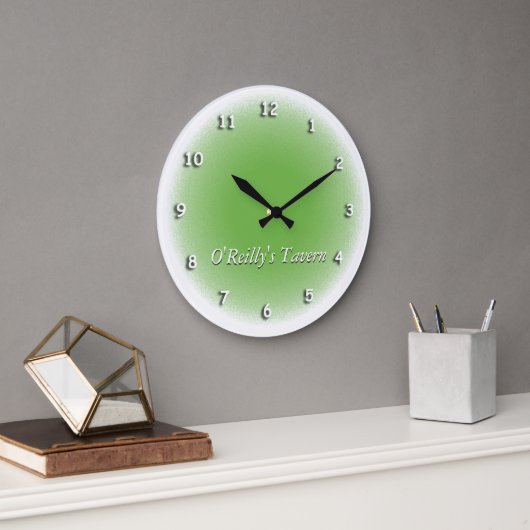 Horloge - Vignette verte (Bureau)