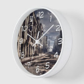 Horloge Ville abandonnée | Post Apocalypse Dystopian World (Angle)