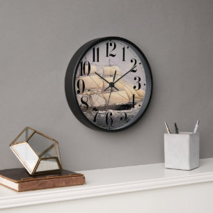 Horloge Ville d'Adélaïde Clipper navire 1800s