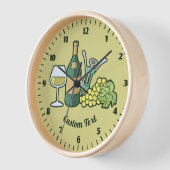 Horloge Vin blanc (Angle)