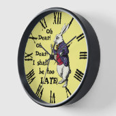Horloge Vintage Alice à Wonderland (Angle)