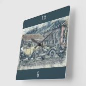 Horloge vintage classique (Angle)