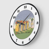 Horloge vintage de dépendance (Angle)