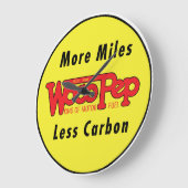 Horloge vintage de l'huile moteur Pep Woco (Angle)