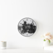 Horloge vintage de locomotive de train (Maison)