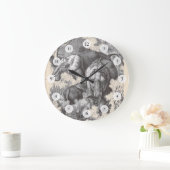 Horloge vintage d'éléphants (Maison)