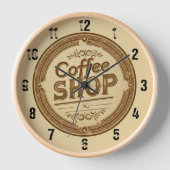 Horloge vintage du café (Recto)