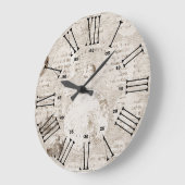 Horloge vintage du mur acrylique du journal (Angle)