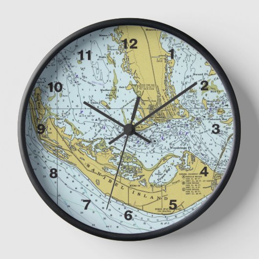 Horloge Vintage map (Recto)