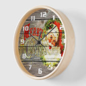 Horloge Vintage Merry (Angle)