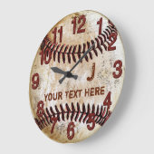 Horloge Vintage Rustique Personnalisée (Angle)