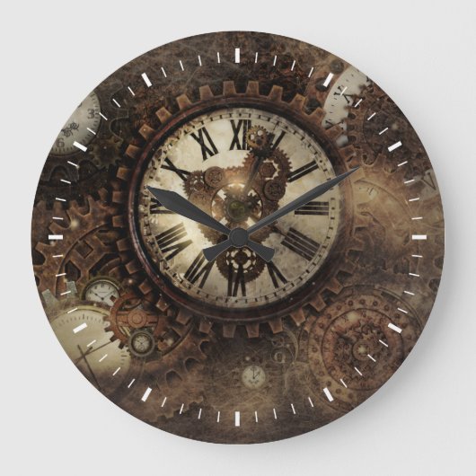 Horloge vintage Steampunk (Recto)