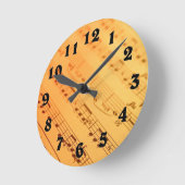 Horloge vintage sur papier (Angle)