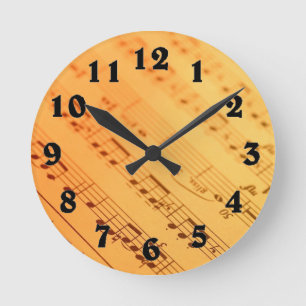 Horloge vintage sur papier