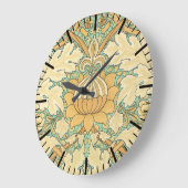 Horloge Vintage William Morris Art Nouveau (Angle)