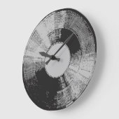 Horloge vinyle débrayée (Angle)