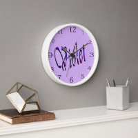 Violet Floral Violet,
