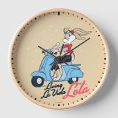 Horloge Vivre La Vida Lola Scooter Graphic (Recto)