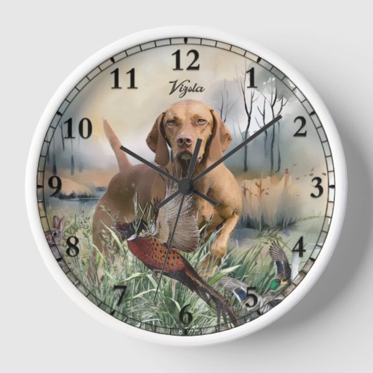 Horloge Vizsla, Art (Recto)