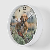 Horloge Vizsla, Art (Angle)