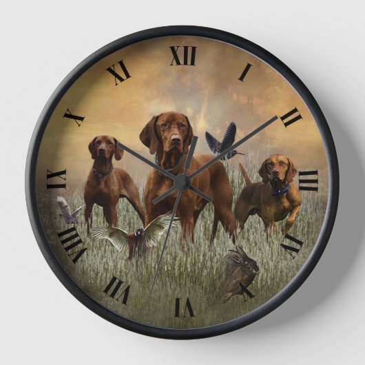 Horloge Vizsla Art hongrois (Recto)