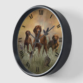 Horloge Vizsla Art hongrois (Angle)