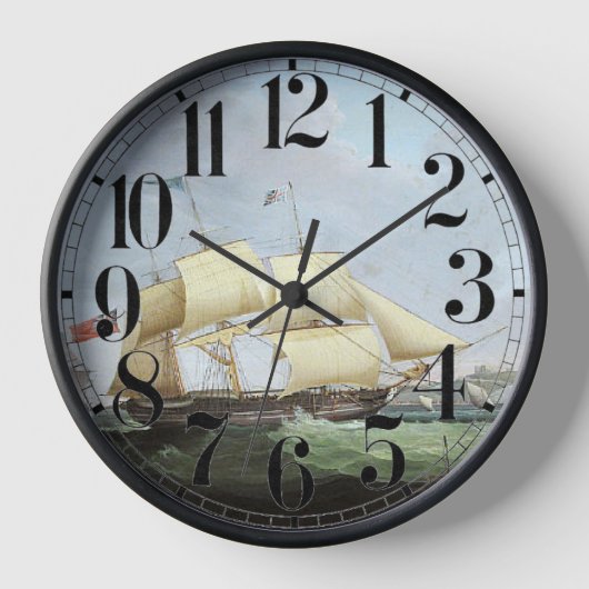 Horloge Voilier Harriet 1900 (Recto)