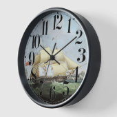 Horloge Voilier Harriet 1900 (Angle)