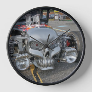 Horloge Voiture Hotrod Scull