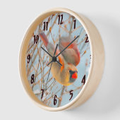 Horloge Vol Cardinal Nord - Photo originale (Angle)