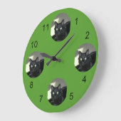 Horloge - Votre animal de compagnie en vedette (Angle)