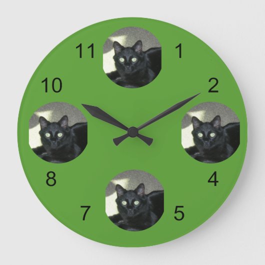 Horloge - Votre animal de compagnie en vedette (Recto)