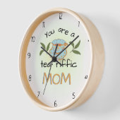 Horloge vous êtes une maman formidable (Angle)